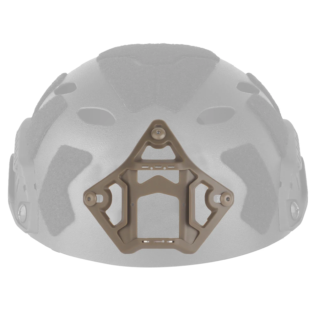 Wosport Tactical Lightweight 3-Hole Helmet L4G24 NVG Mount Base Nylon Night Vision Bracket for FAST MICH Wendy Airsoft Gear