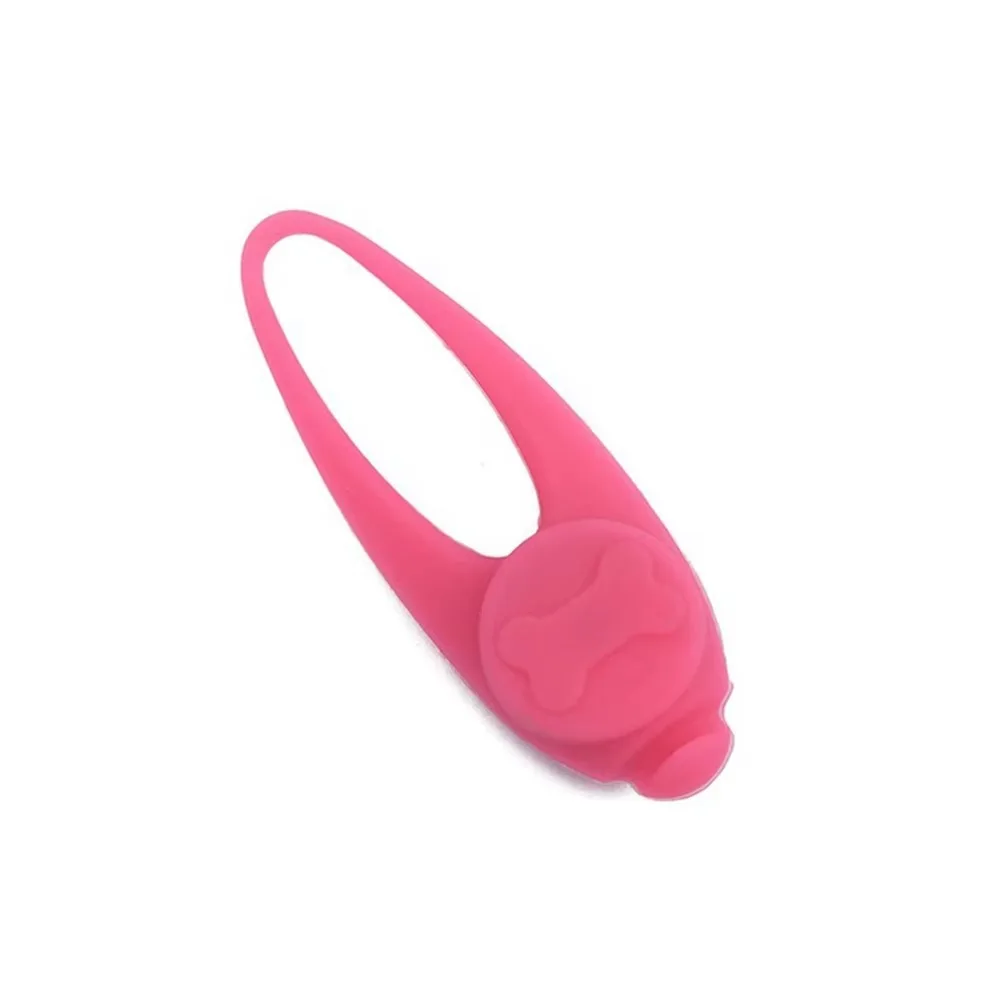 

Silicone LED Pet Safety Light Anti-Lost Waterproof Dog Flashing Light High Brightness 3 Light Modes Pet LED Pendant