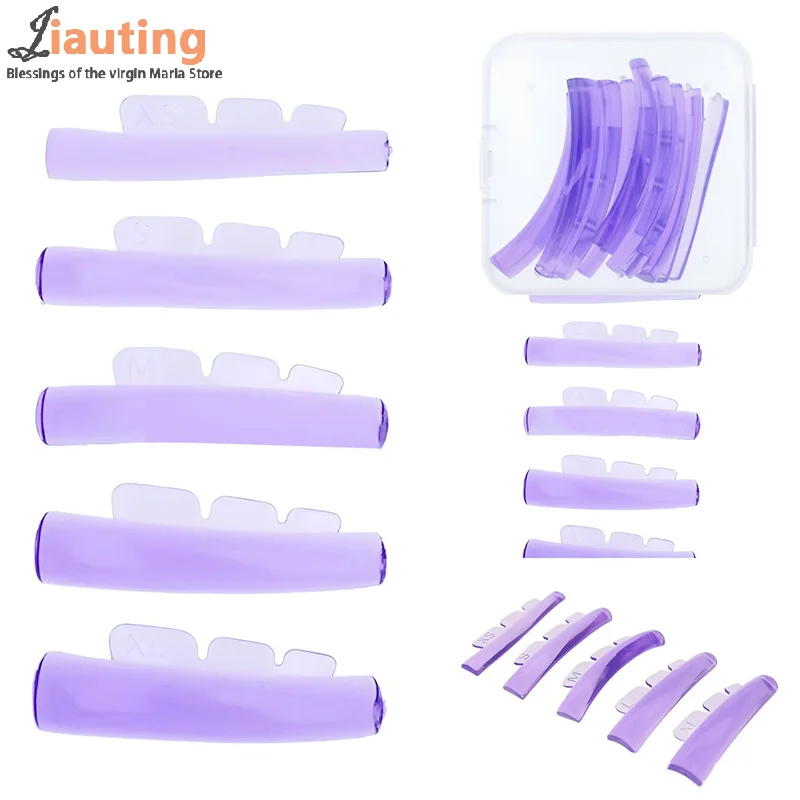 5 Pairs/box Self-adhesive Silicone Eyelash Perm Rod Lash Lifting Lamination Pad 3D Lashes Extension Curler Accessories Tools