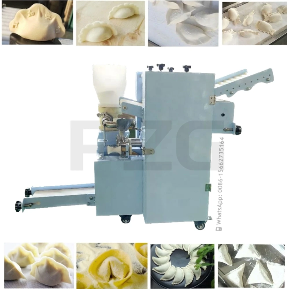 

Automatic Empanda Buns Gyoza Ravioli Samosa Pelmeni Pierogi Gyoza Momo Dumpling Making Machine For Chinese Handmade Dumpling