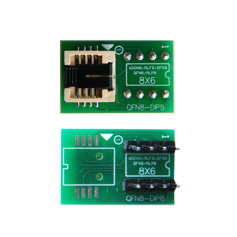 DFN8 Naar DIP8 Socket QFN8/WSON8/MLF8/MLP8/DFN8 Naar DIP8 Voor CH341A Tl866ii Plus RT809H/F T48 T56 EZP2023 6X8mm