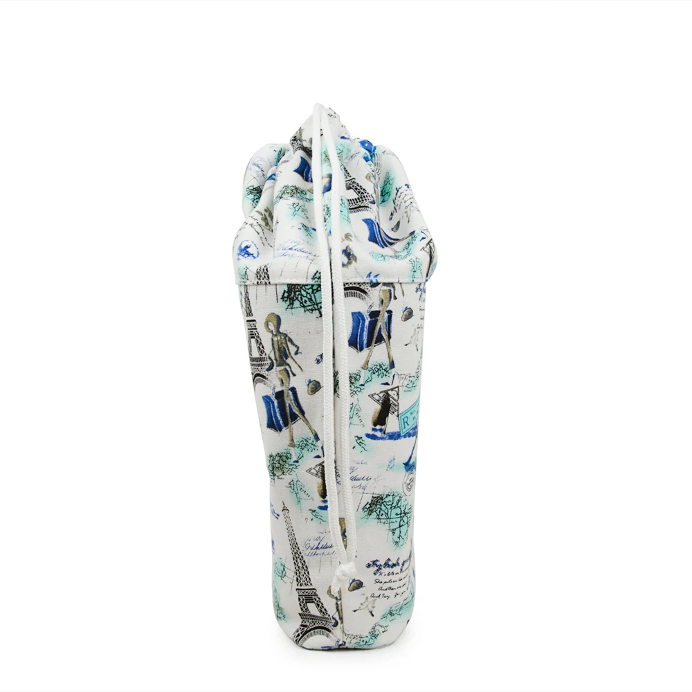 New Large Capacity Classic Mini Drawstring Floral Inner Lining Insert Obag Organizer for O bag Inner Pocket Accessories view 4