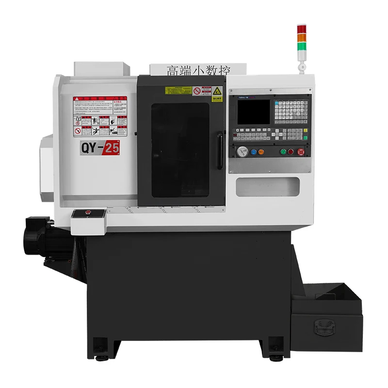 Economical 2-Axis Mini Wood Lathe Machine Light Horizontal Slant Bed Structure Other Woodworking Machinery