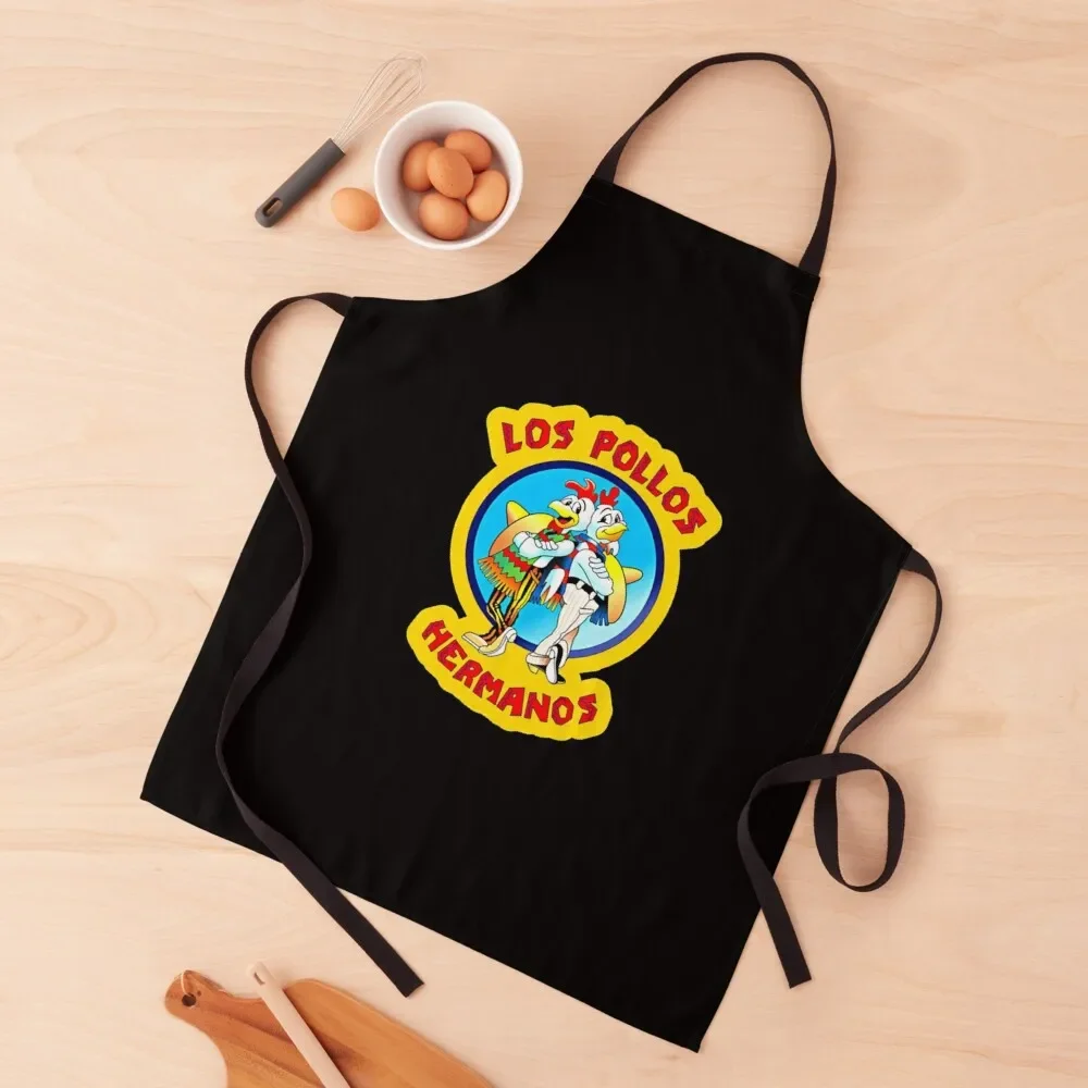 Los Pollos Hermanos Apron Kids Kitchen For Women kindergarten teacher kitchen clothes for men Apron