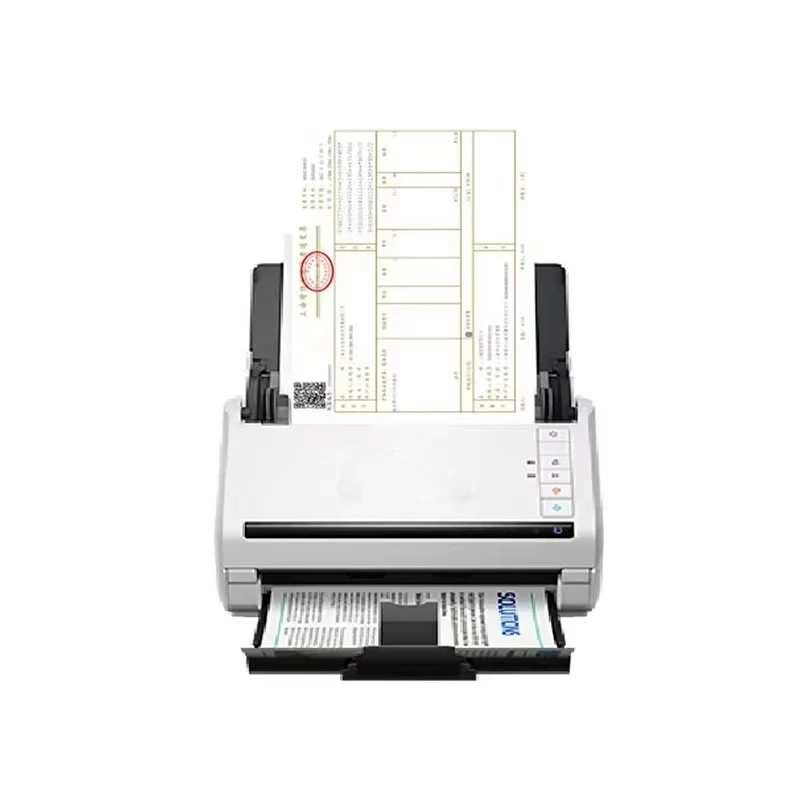 

High-speed scanner, automatic A4 office document feed with USB interface, double-sided continuous scanning