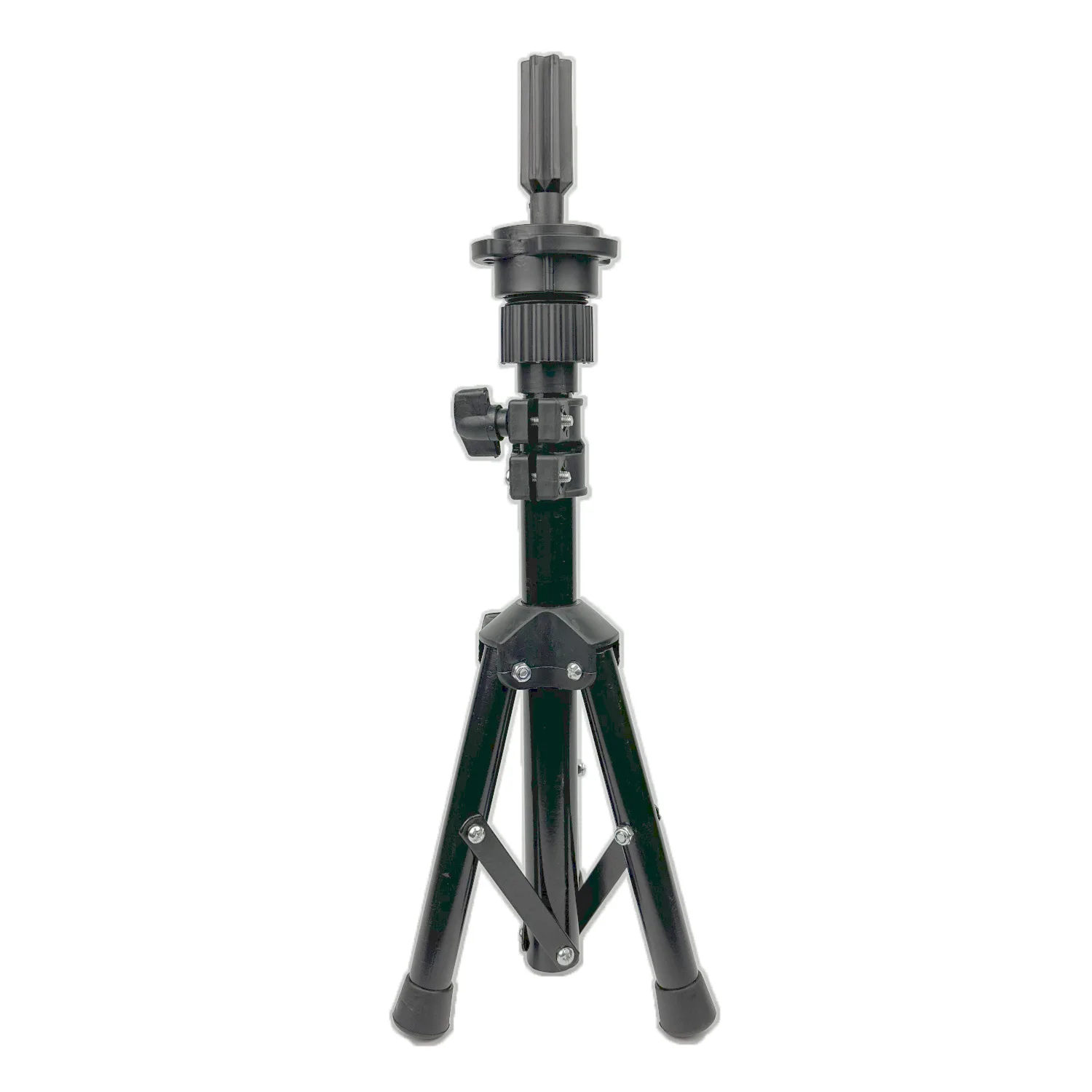 Portable Mini Mannequin Head Tripod Stand Floor-Type Tripod Holder for Hair Head Model in Beauty Makeup And Hairdressing