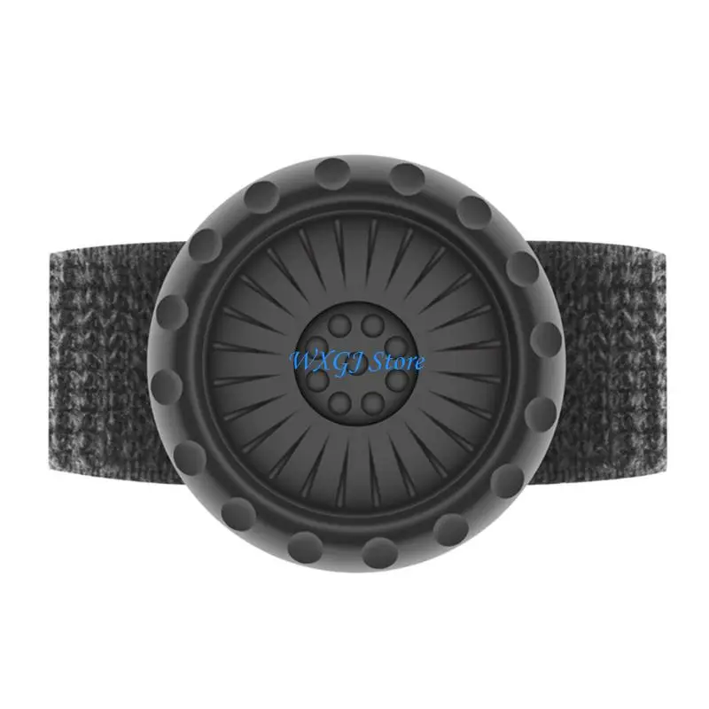 

37JE Push-To-Talk Switches Controller PTT Walkie Talkie Control Button with Adjustable Strap for Mobile Phone Waterproof