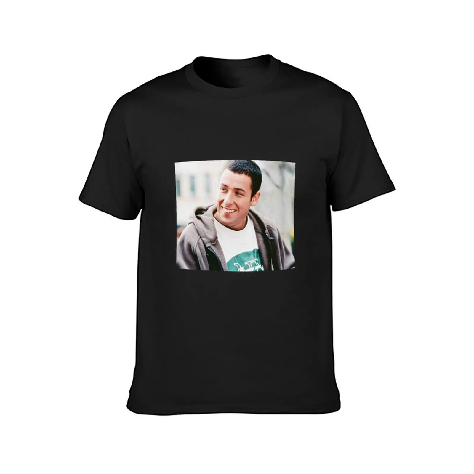 Young Adam Sandler T-Shirt kawaii clothes for a boy customizeds T-shirts for men cotton