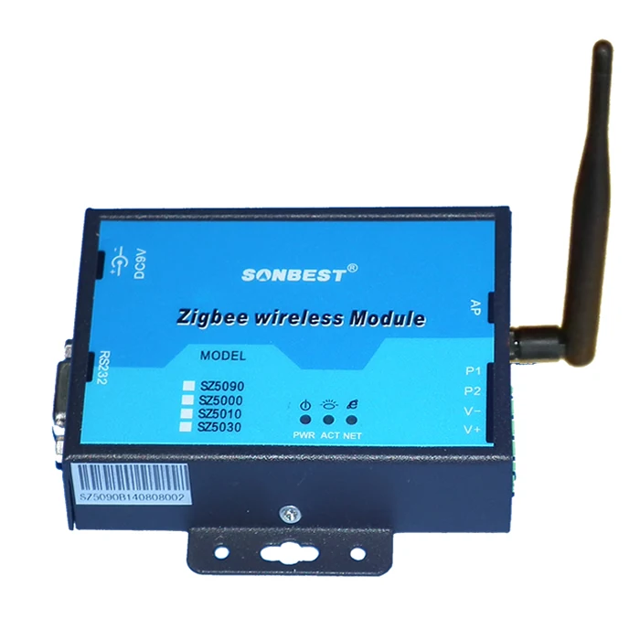 SZ5090 communication module ZIGBEE wireless data to RS232 serial port RS485 bus transparent transmission module
