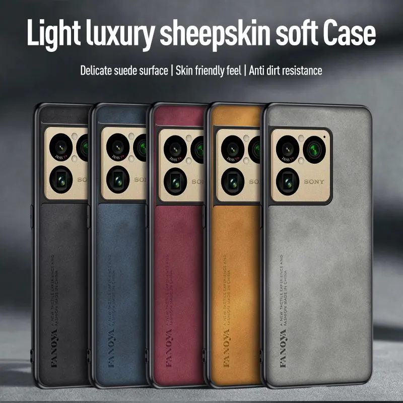Funda protectora de cuero para teléfono Sony Xperia 1 VII, fundas a prueba de golpes Xperia 10 VII, fundas respetuosas con la piel, fundas Sony Xperia 1 VII