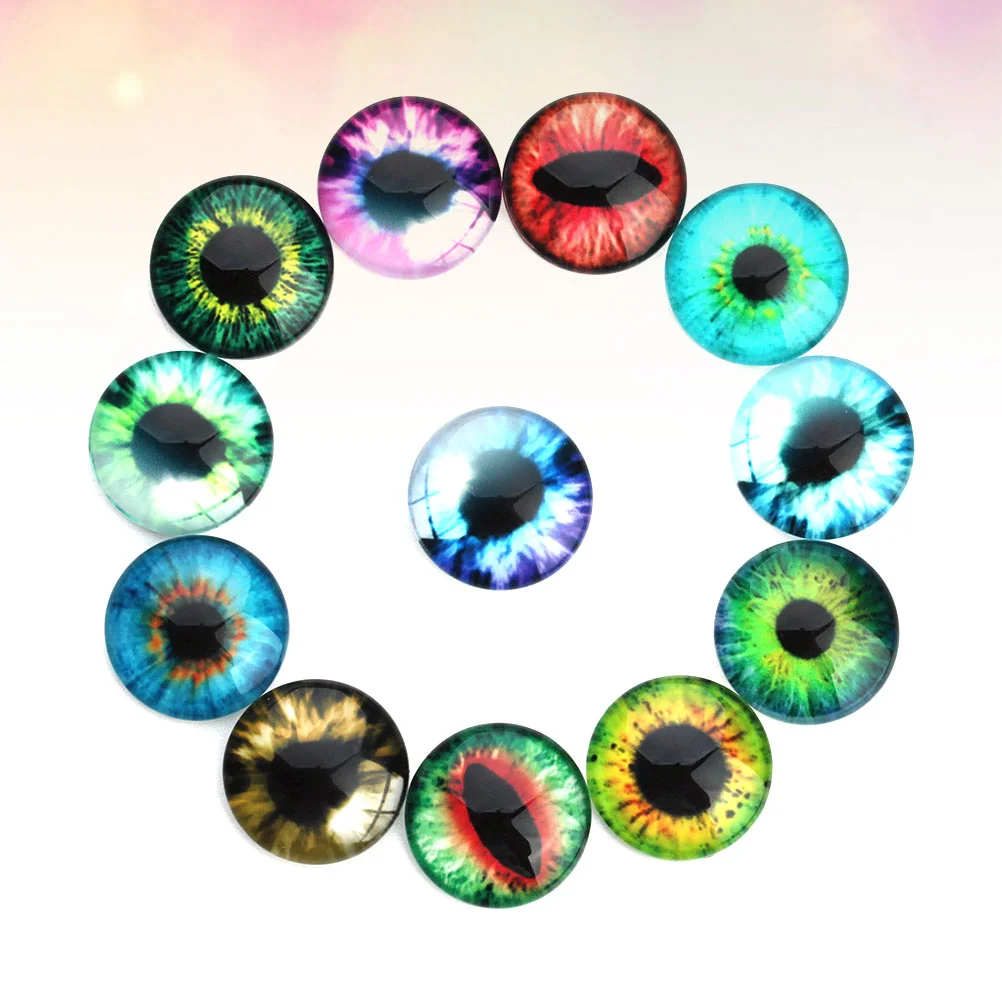 

Round Eye Spacer Beads Imitated Gemstone Paste Crystal DIY Jewelry Making Accessories