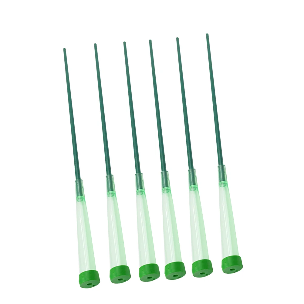 

20pcs Floral Water Tubes Green Pipes Leak Flowers Preservation Long Lasting Supplies