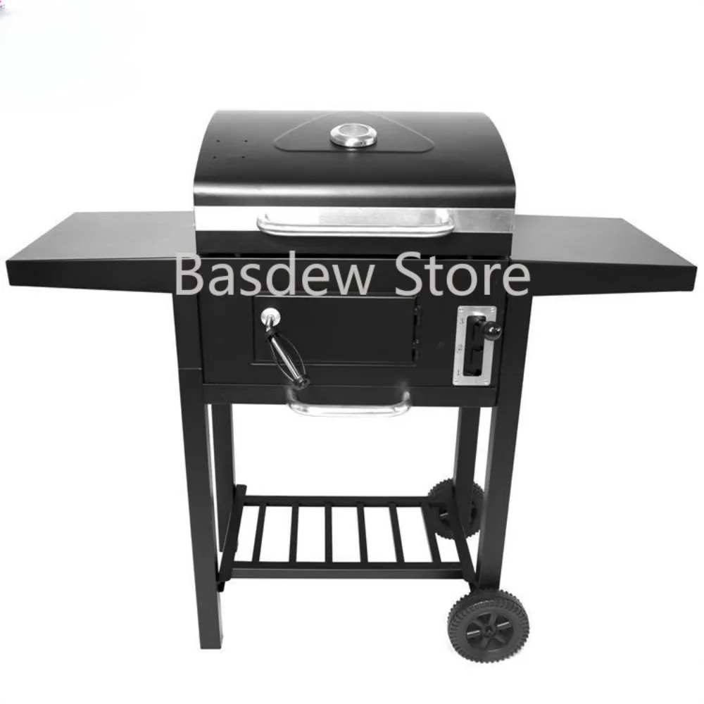 

BBQ Courtyard Barbecue Grill Outdoor Barbecue Grill Thickened Large Barbecue Oven Smoked Oven American Camping Grill Rack