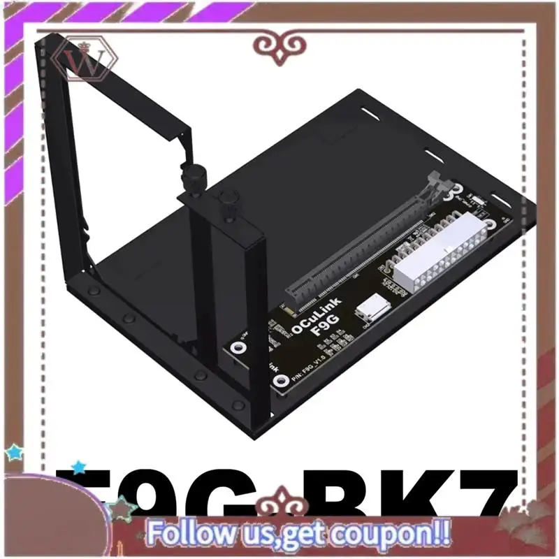 ABBG-F9G-BK7 EGPU Oculink Док-станция для графического процессора Pcie4.0 X4 Ноутбук для внешней видеокарты Адаптер M.2 Oculink к PCIE X16