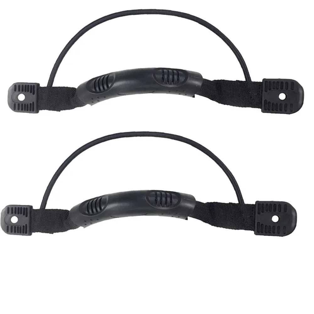 Rubber Kayak Carry Handle Canoe Boat Side Mount Paddle Park With Bungee Cord  Accessories