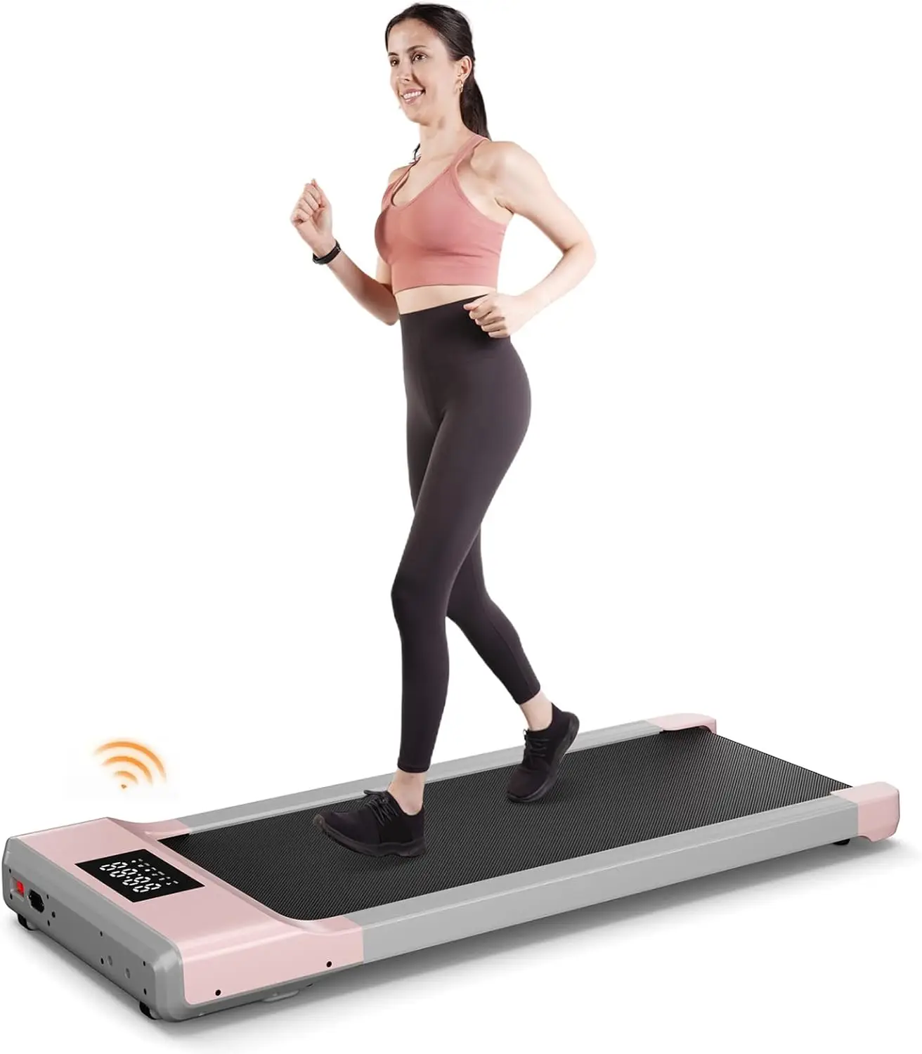 

Upgrade Walking Pad, Smart Under Desk Treadmill for Home Office with Remote Control, LED Display, 2.5 HP Walking Machine