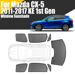 Custom Magnetic Car Window Sunshade For Mazda CX-5 KE 2011-2017 1st Gen CX5 Curtain Mesh Front Windshield Frame Curtain