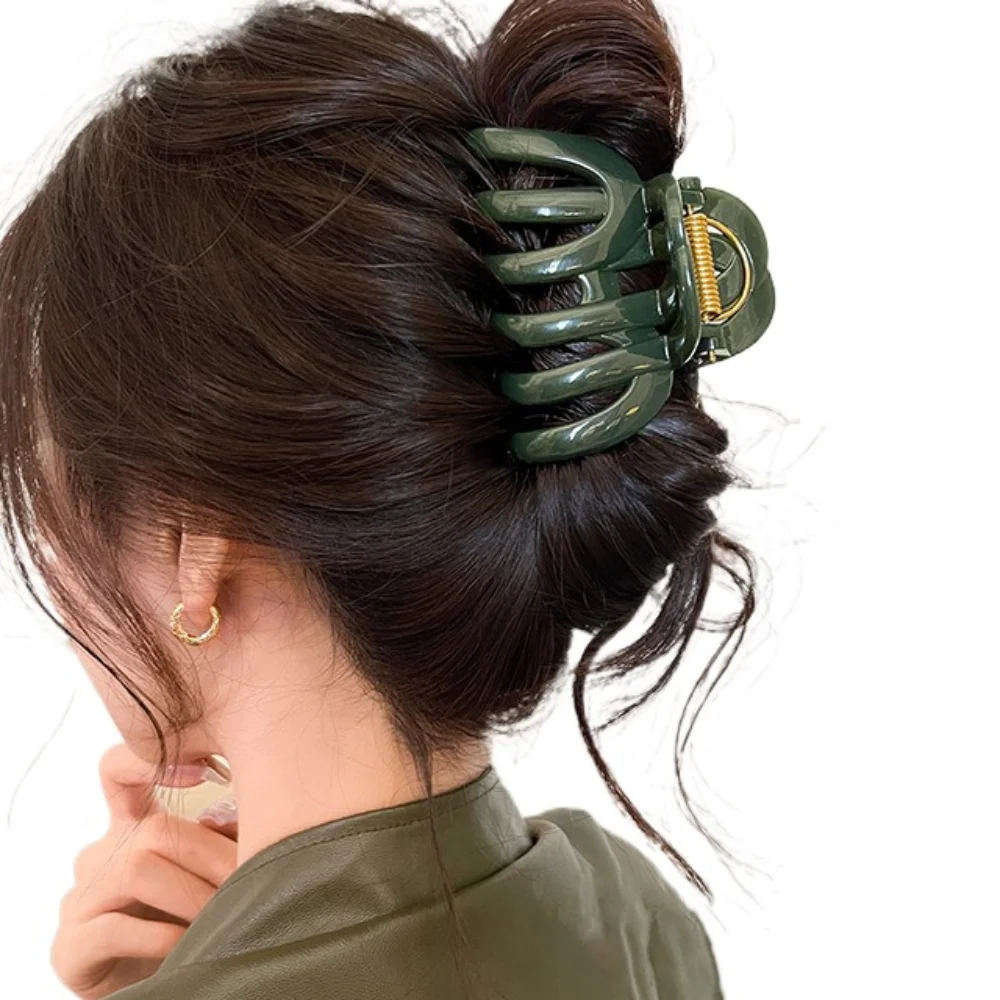 

Kawaii French Style Pumpkin Hair Claw Funny Cute Hair Grab Headwear 9cm/3.54inch Shark Clip Girls