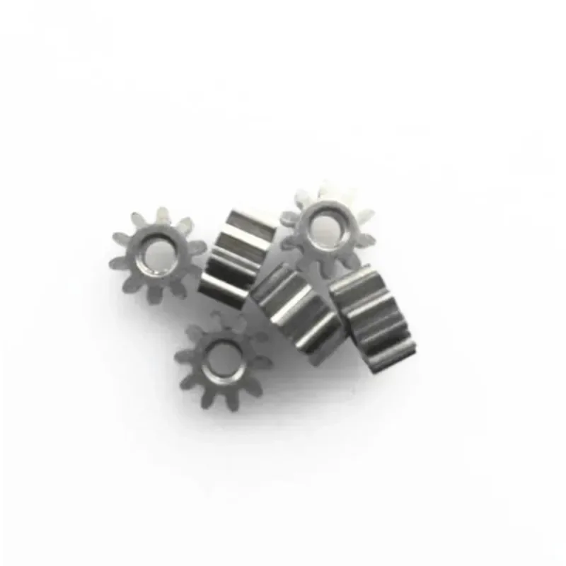 10pcs/lot Metal 0.5 Modulus 10 Teeth Bore 2mm for Micro Mini Motors Diy Small Module Gear