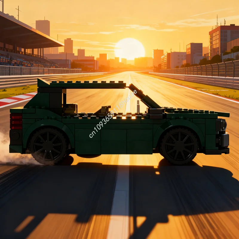 261 قطعة MOC Lanciased Delta Intergrale City Champions نموذج بناء هدايا عيد الميلاد كتل اللعب لتقوم بها بنفسك فكرة الطوب عيد ميلاد الاطفال #1