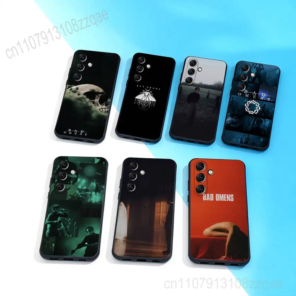 

Bad Death Peace Mind O-Omens Phone Case For Samsung Galaxy A 22,71,53,52,51,72,73,5G,Note,J7,8,9 Soft Black Cover