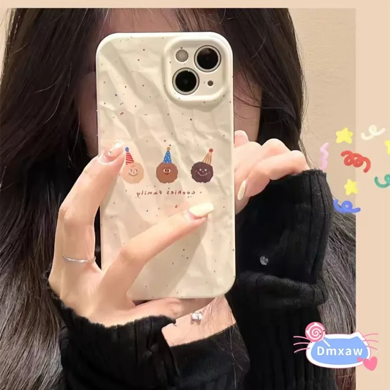 For Huawei Mate 60 50 40 30 Pro Phone Case Pleated Casing Fashion Cute Soft Cover