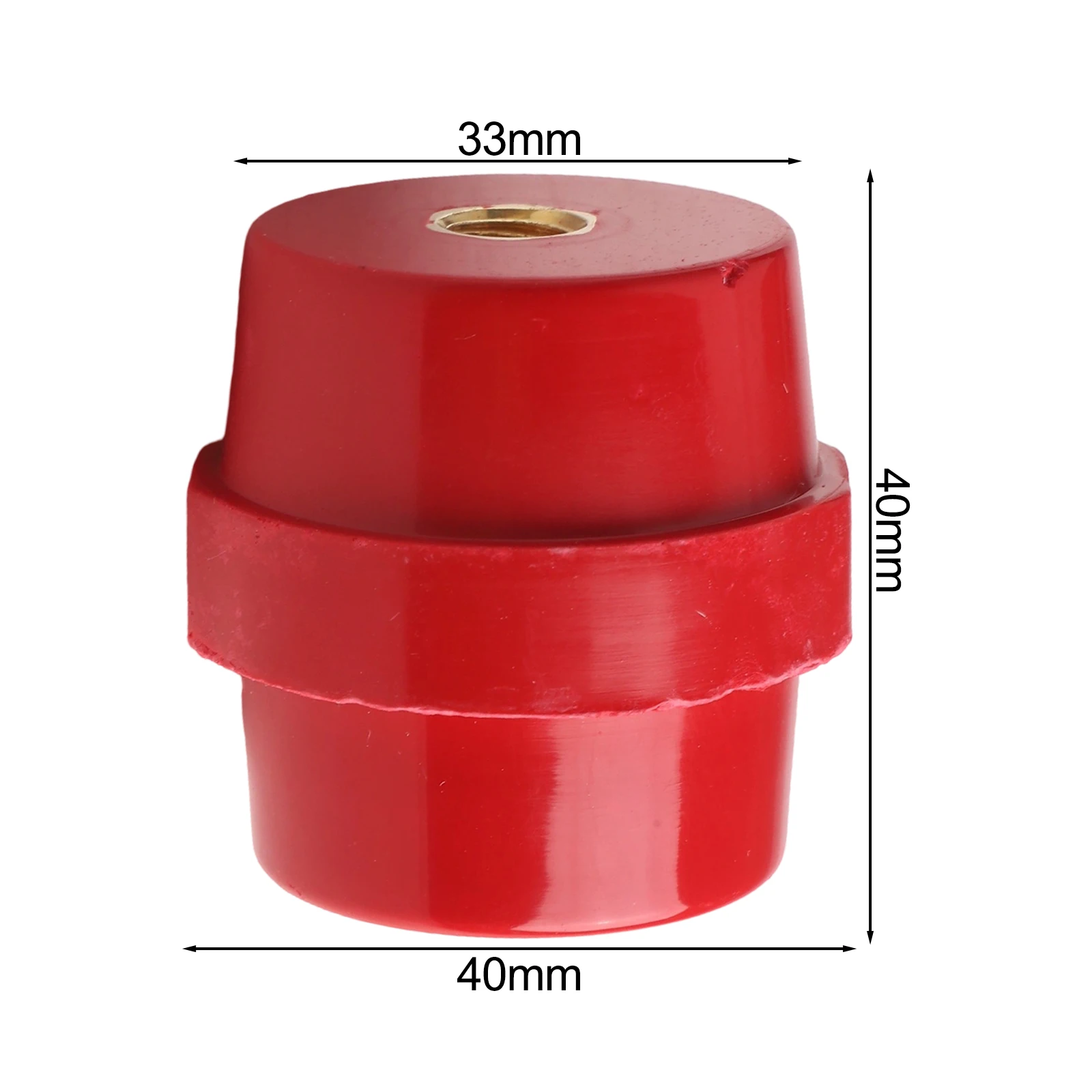 10pcs SM-40 Busbar Insulators BMC Shell Material for Busbar Mounting and Electrical Separation in Power Distribution Boxes