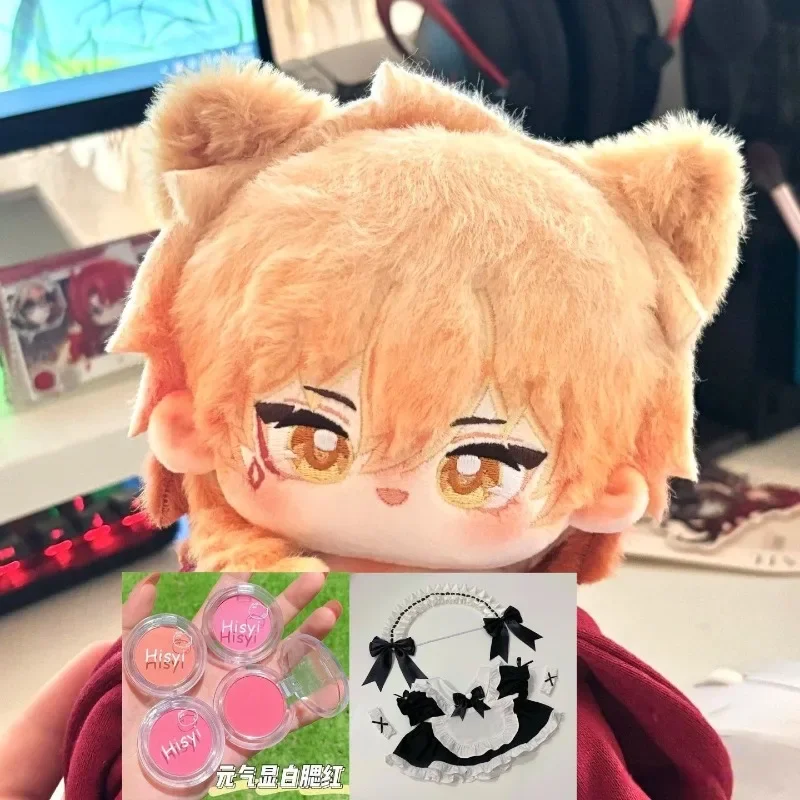 귀여운 20CM Honkai: 스타 레일 Mydei 면화 인형 소녀 인형 장난감 학생 봉제 인형 사랑스러운 미식 가죽 귀 크리스마스 선물