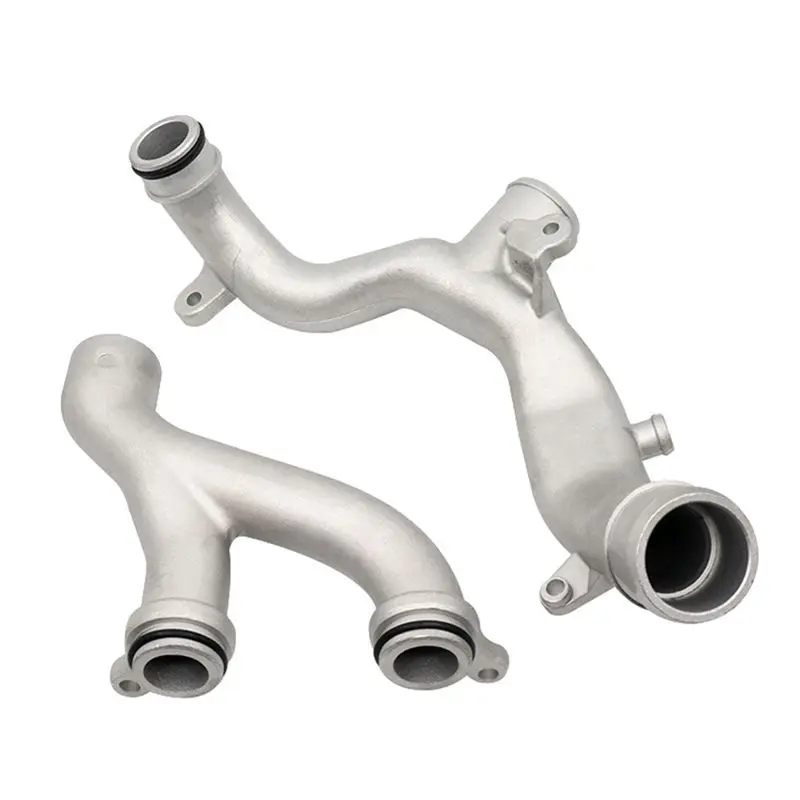 

Practical Car Aluminum Thermostat Water Outlet Tube Hose Upper LR090630 Lower LR092992 Parts For Discovery 4 Range Rover Sport V