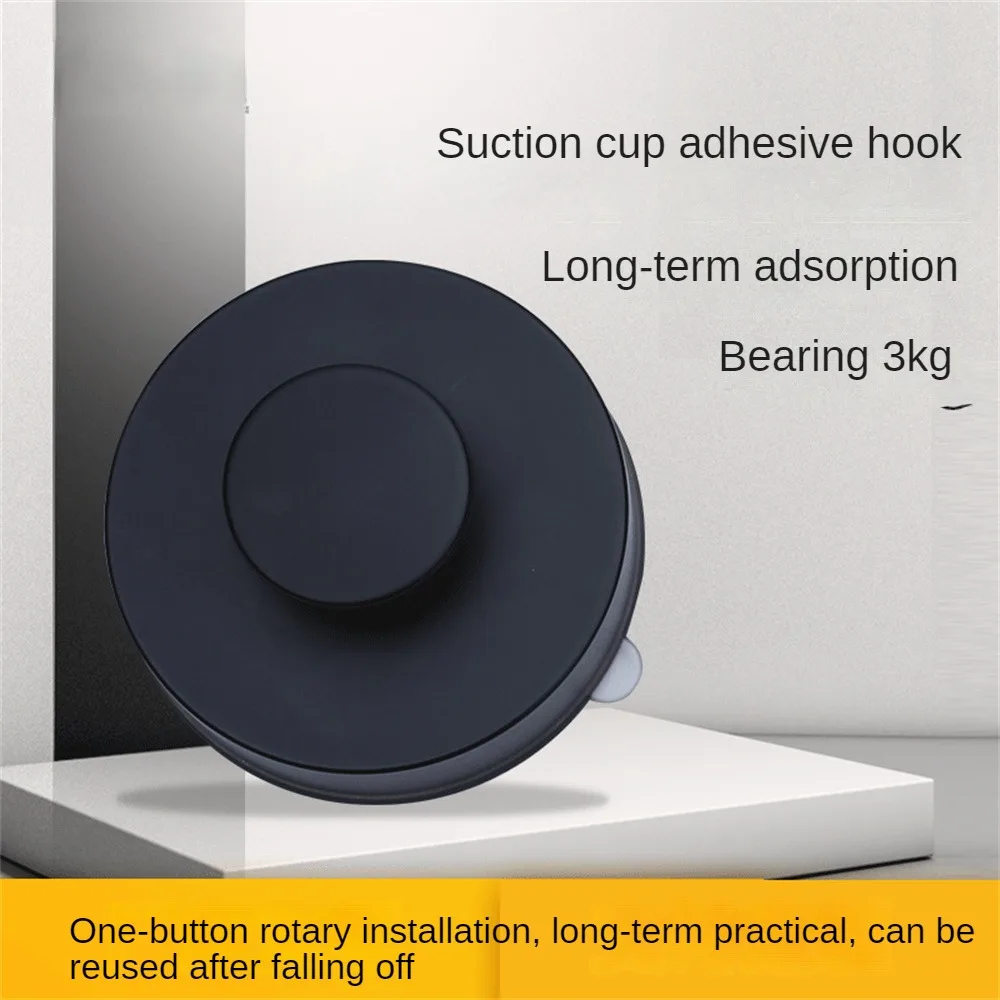 Strong Vacuum Suction Cup Hooks Punch-free Robe Hook Reusable Towel Holder For Kitchen Bathroom Home Accessories