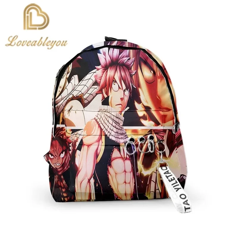 FAIRY TAIL 3d Print Backpack Men and Women Backpacks School Bag Unisex Travel Bags for Teenagers Boys and Girls Backpacks BS2334