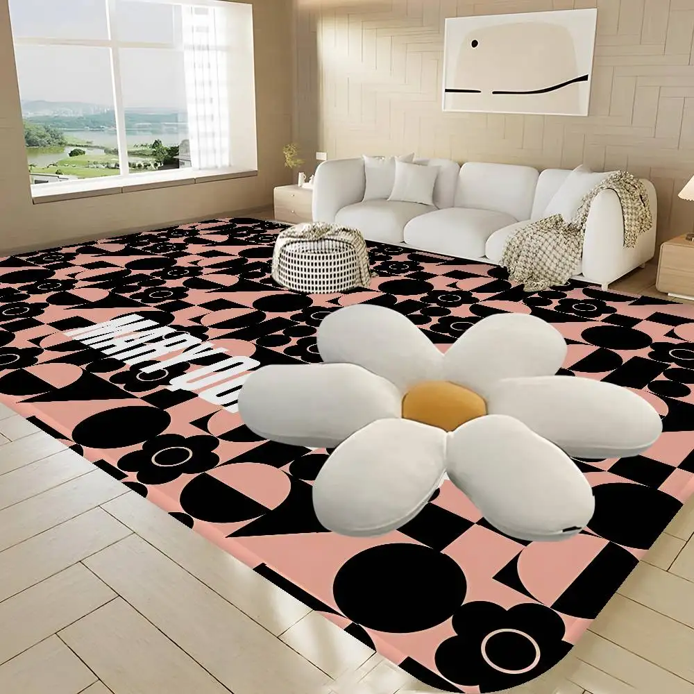 Fashion Cool M-Mary Quant Room Mats Cheaper Anti-slip Modern Living Room Balcony Printed Welcome Rug