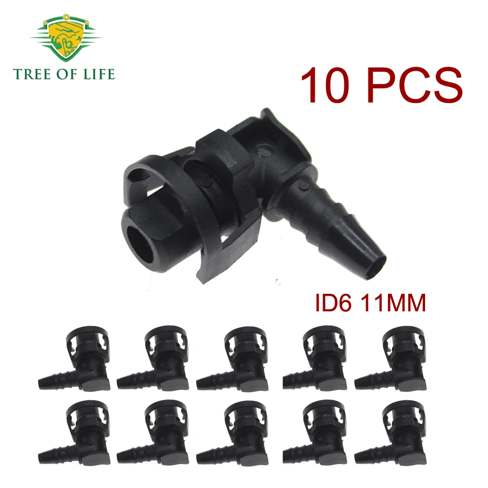 ID6 11MM Quick Connector For NORMA Car Radiator Reservoir Coolant Fast Plug Quick Joint Motorcycle Equipment Accessories