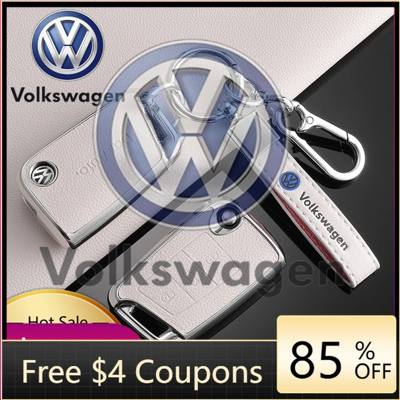 

Car Sticker 2026 Hot Styling Mouldings For VOLKSWAGEN VW Car Flip Key Case Cover Shell For VW Volkswagen Golf 7 MK7 Tiguan MK2 F