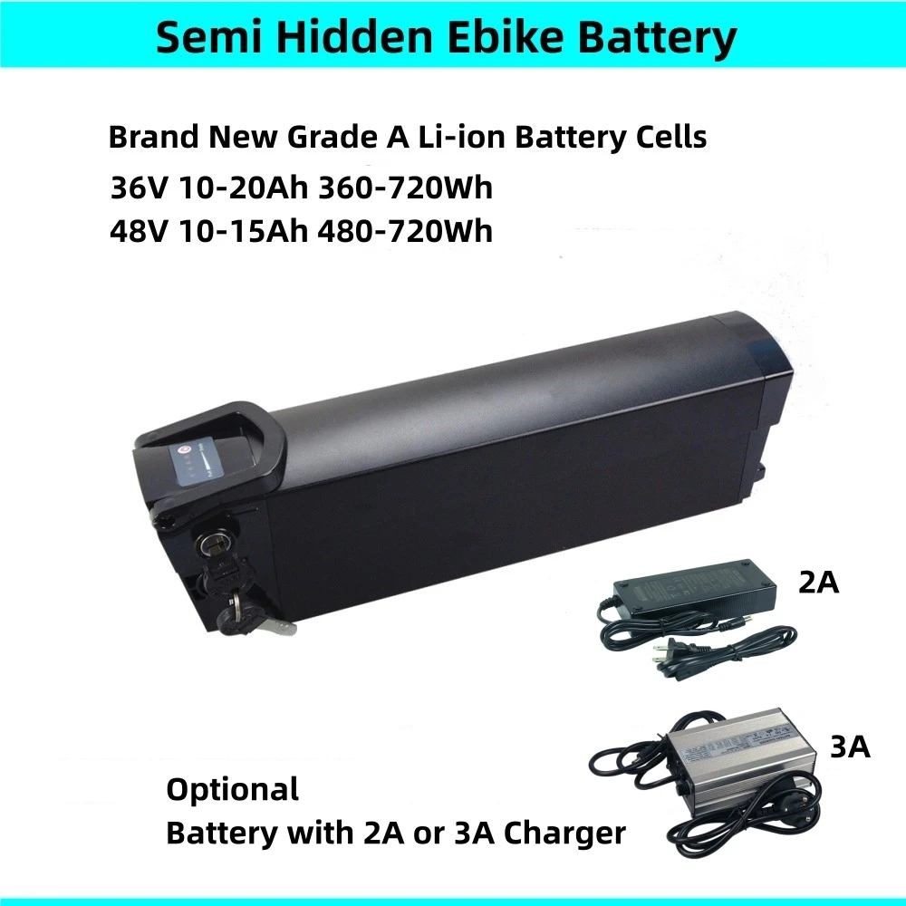 Li-ionバッテリー,sobowo bear velec r48 2017, 48v,14ah,10.4ah,10ah,15ah,36v,e-bike用,充電器付き