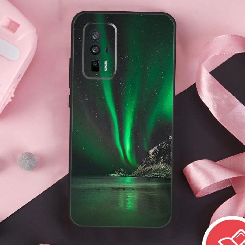  Northern Lights Case For Xiaomi 13 14 Ultra 11T 12T 13T Pro 12 Lite POCO X6 Pro F5 M6 X5 X3 F3 M5s F6 Cover