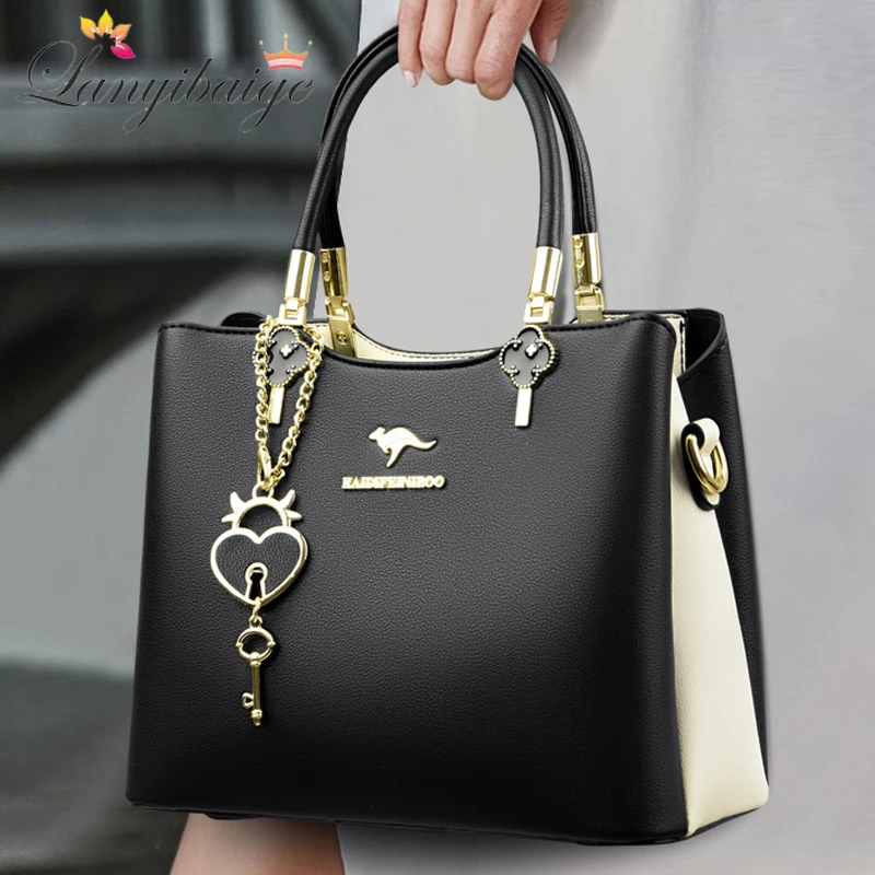 3 layers Large Capacity Handbag High Quality Crossbody Shoulder Bags For Women 2023 New Bolsos Ladies Casual Tote Bag Sac A Main