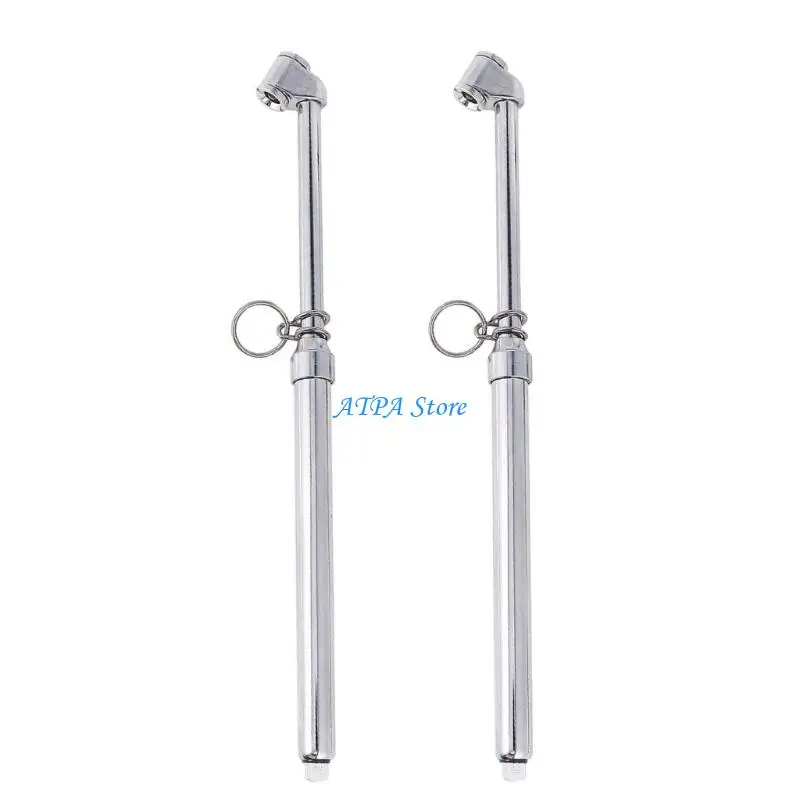 

U13C 10-150PSI 1-10Bar Double Head Tire Pressure Gauge for Trucks Professional Tire Air Pressure Measurement Tool Heavy Duty