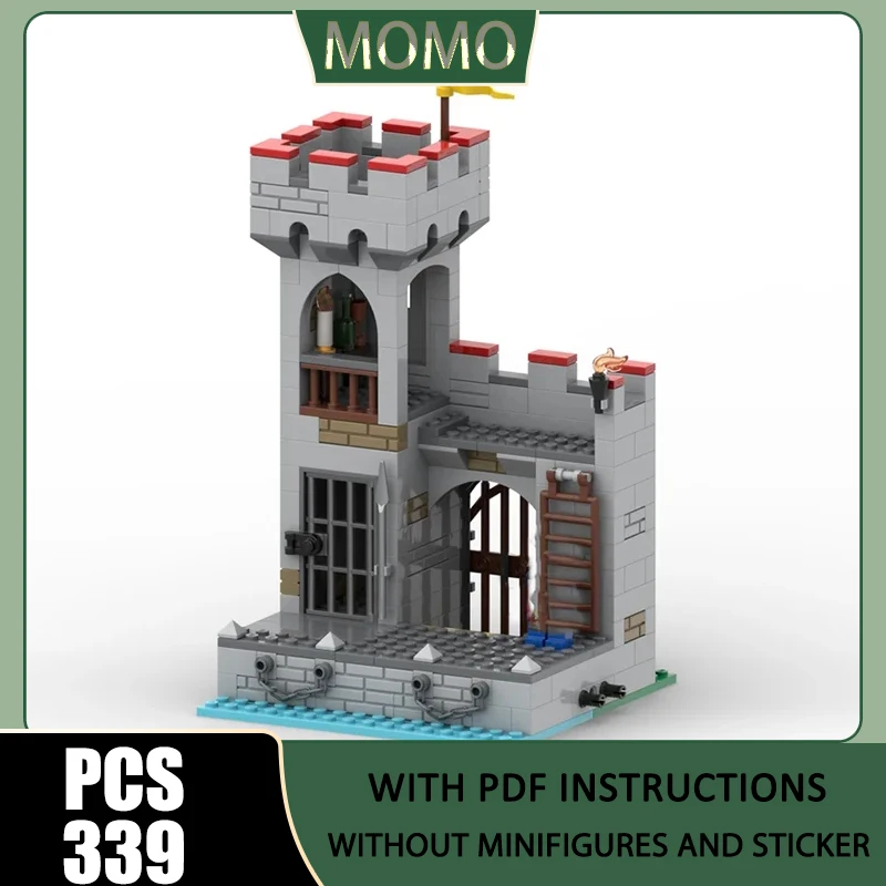 

Moc Building Blocks Modular Seaside Market Alternate Gate Module ​​​​​​​Model Technology Brick Assembly Construction Toy Holiday