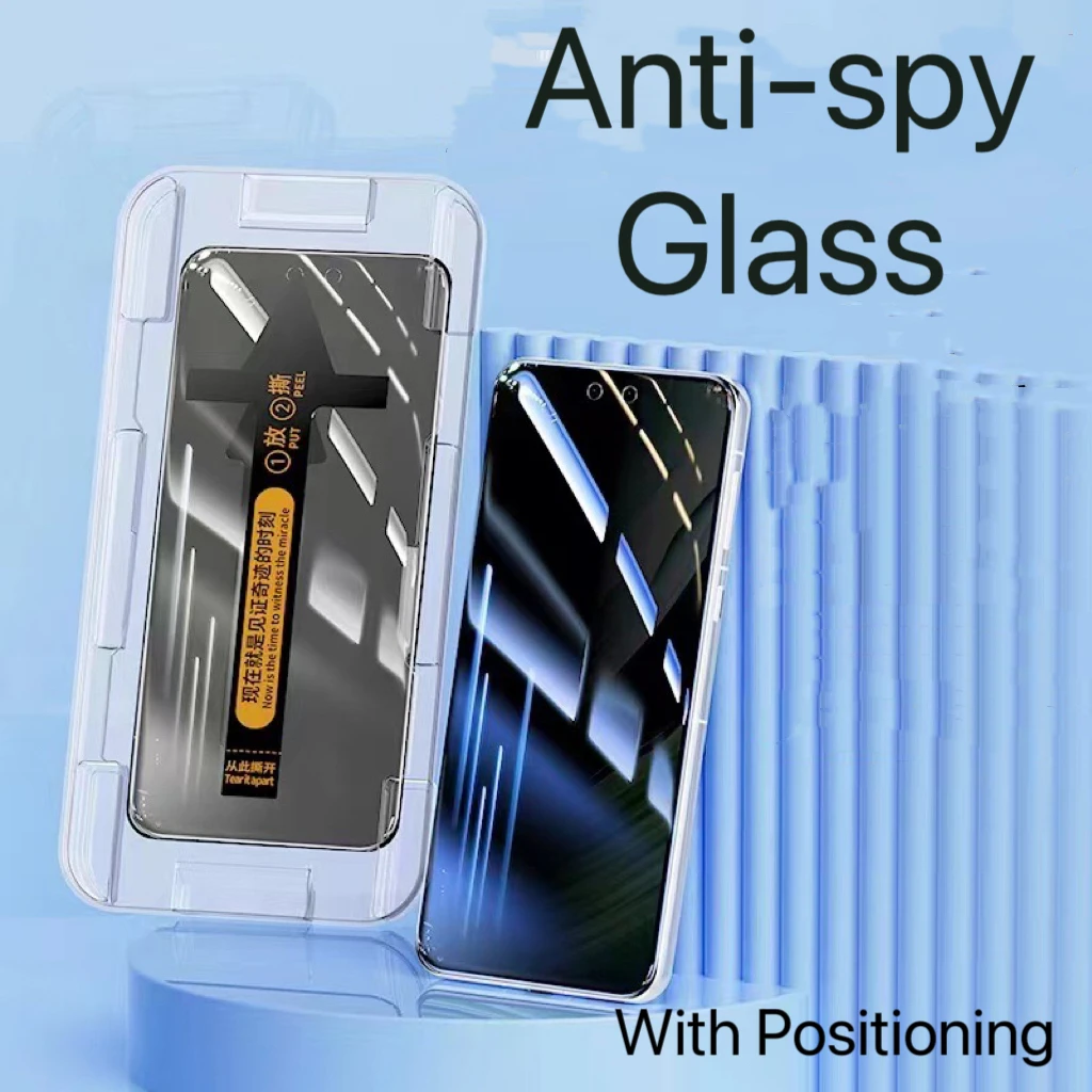 Privacy Phone Tempered Glass For Samsung Galaxy s23 S22 Ultra S21 S24 Plus Anti Glare Peep Easy Auto Installer Screen Protector