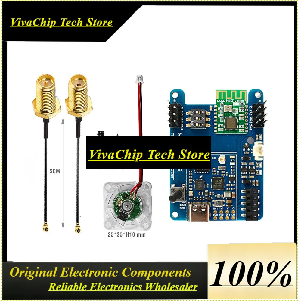 VivaMATEKSYS MR24-30-TX / MR900-30-TX MLRS MAVLINK 2.4GHZ TX MODULE KIT 2.4G LoRa 30 DBm RF Power For RC FPV Long Range Parts