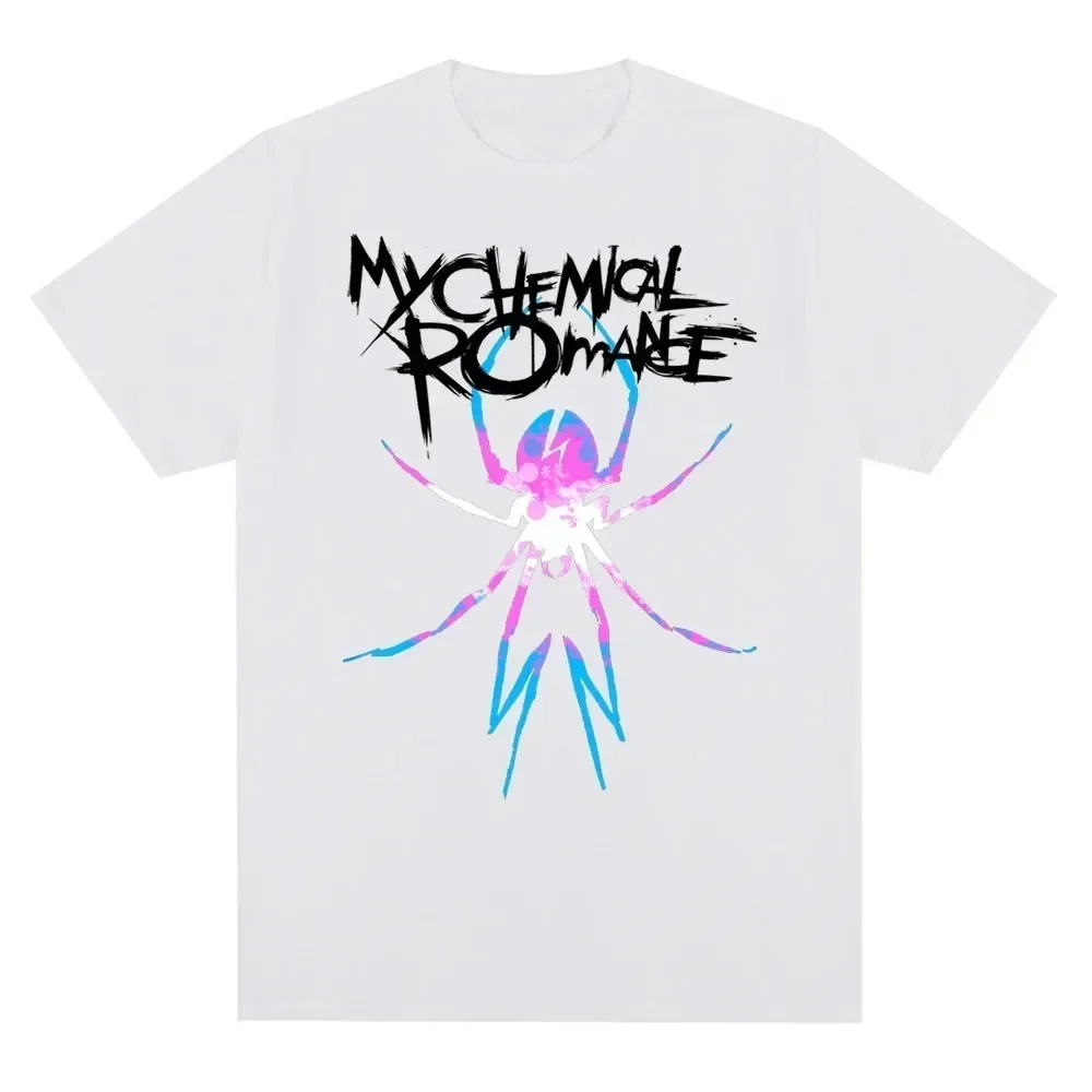 My Chemical Romance Mcr Band Printed T-shirts Oversized High Quality Comfortabled Punk Emo Rock Summer Fashion Tops