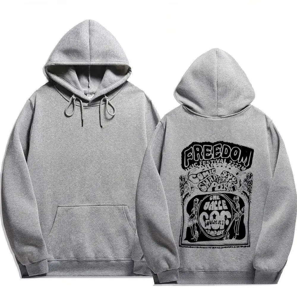 Hoodie The Scream of Fear Gaya Baru, Sweatshirt Unisex, Adalah Hoodie Katun Murni Berlengan Panjang, Longgar, dan Nyaman