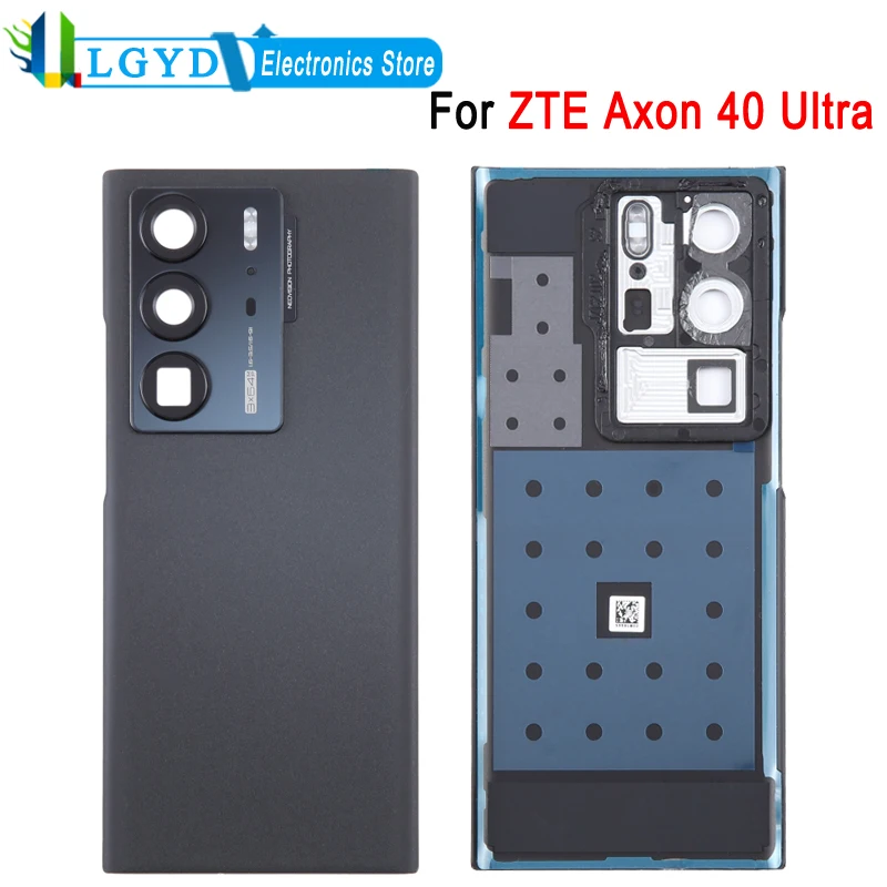 Repair Rear Cover For ZTE Axon 40 Ultra A2023P Battery Back Cover with Camera Lens Cover Replacement Part