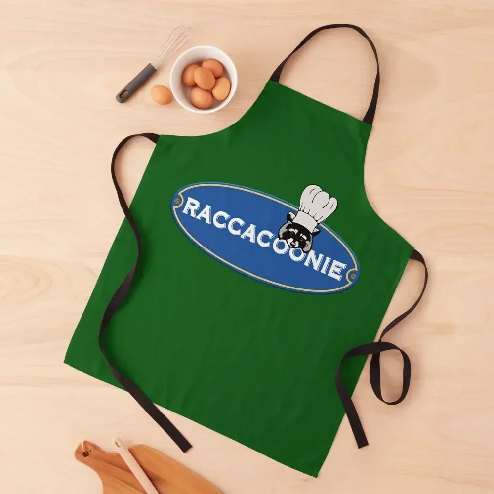 

Raccacoonie Apron Funny Kitchen Tools For Home Accessories Waterproof Apron