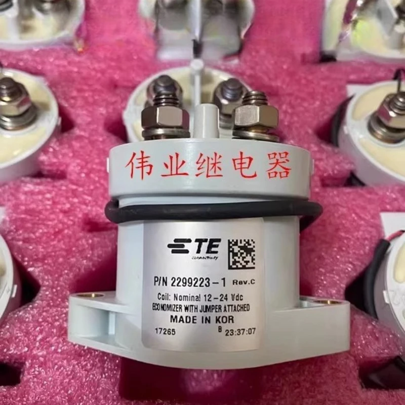 

1PCS 2299223-1 High Voltage DC Contactor Contact 900V500A Coil 12-24V Relay