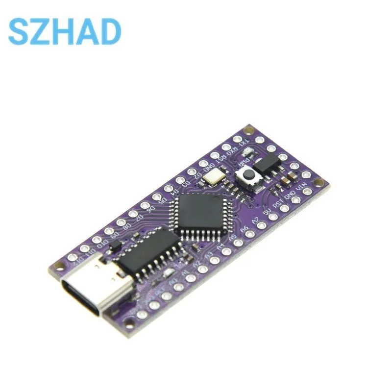 LGT8F328P-LQFP32 MiniEVB TYPE-C MICRO USB Compatible With ATMEGA328 Nano V3.0 LGT8F328P CH9340C / HT42B534-1 SOP16 For Arduino