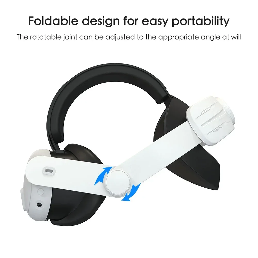 Head Strap For Meta Quest 3/Quest 3S Replacement Elite Strap Enhanced Support Adjustable Comfort VR Headset Accessories