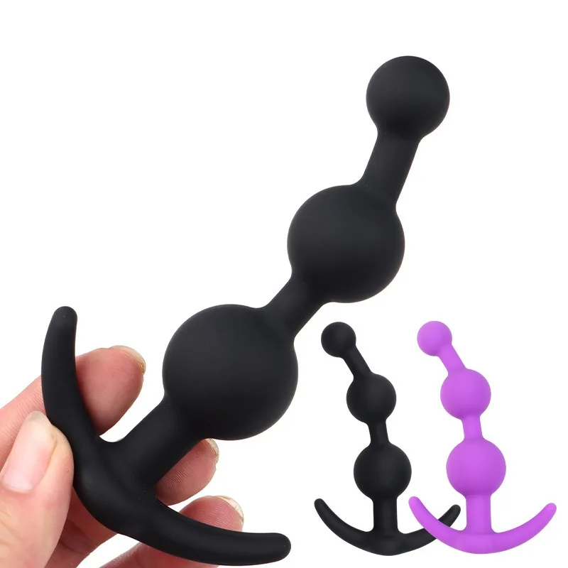 

Silicone Anal Beads Balls Dilator Expansion Sex Toys,But Ass Butt Plug Butplug Analplug Buttplug,Anus Prostate Massager