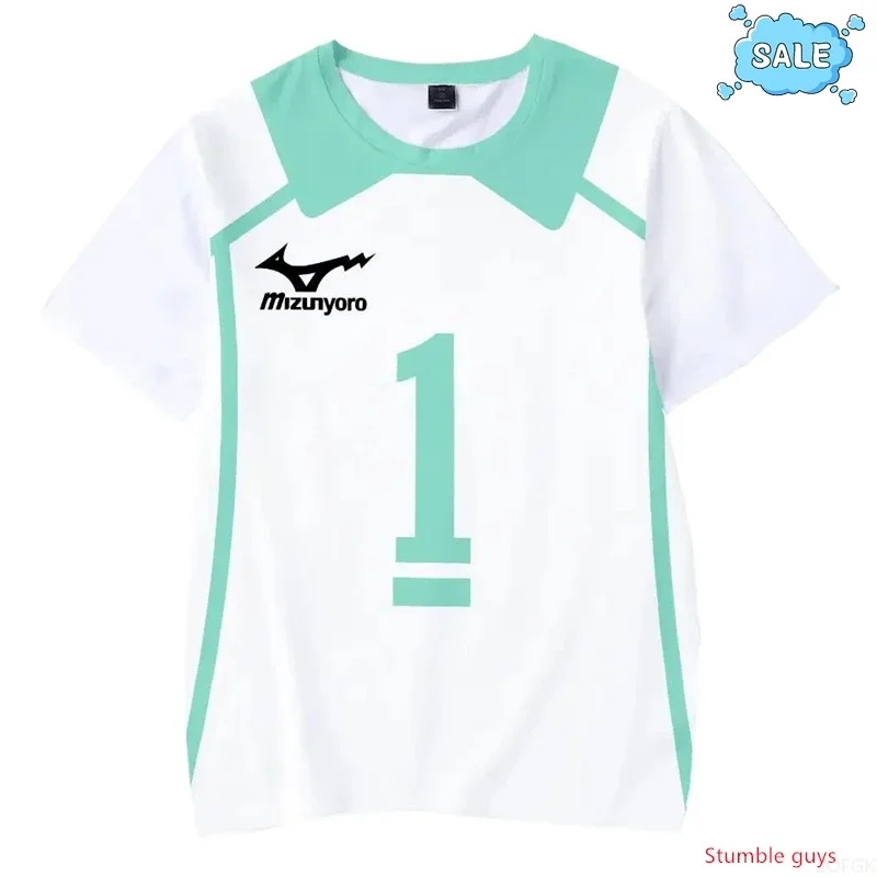 Haikyuu Anime Nekoma Club Uniform T-Shirt Kuroo Tetsurou Kozume Volleyball Trikot Cosplay Kinder Jungen Kleidung Oberteile